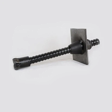 R32N Hollow Grouted Self Drilling Anchor Rock Bolt For Mine Tunnel Coal Roof Support